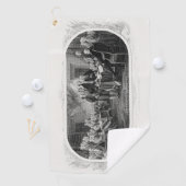 Unabhängigkeitserklärung: 2 Dollar, Etching Golfhandtuch (Insitu)