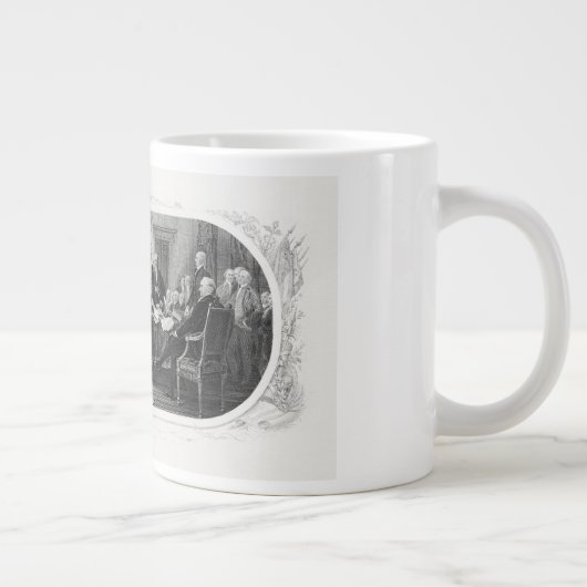 Unabhängigkeitserklärung: 2 Dollar, Etching Jumbo-Tasse (Rechts)