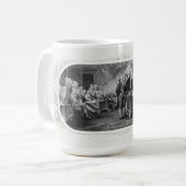 Unabhängigkeitserklärung: 2 Dollar, Etching Kaffeetasse (Vorderseite Links)