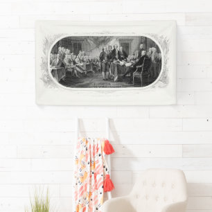 Unabhängigkeitserklärung: 2-Dollar-Schein, Radieru Banner