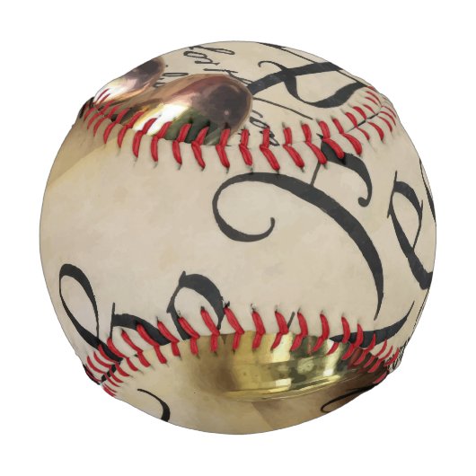 Unabhängigkeitserklärung Baseball (Rückseite)