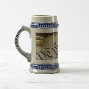 Unabhängigkeitserklärung Bierglas