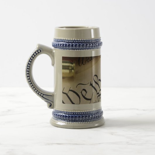 Unabhängigkeitserklärung Bierglas (Links)