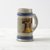 Unabhängigkeitserklärung Bierglas (VorderseiteRechts)