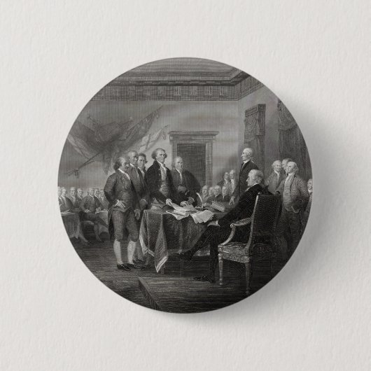 Unabhängigkeitserklärung Button (Vorderseite)