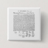 Unabhängigkeitserklärung Button (Vorderseite)