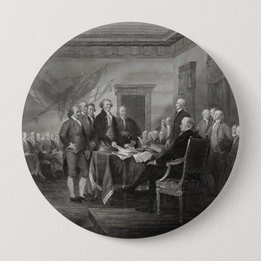 Unabhängigkeitserklärung Button (Vorderseite)