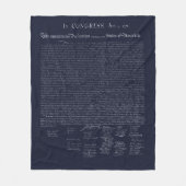 Unabhängigkeitserklärung - Decke (Vorderseite)