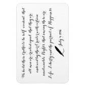 Unabhängigkeitserklärung der Vereinten Staaten 177 Magnet (Vertikal)