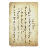 Unabhängigkeitserklärung der Vereinten Staaten 177 Magnet (Vertikal)