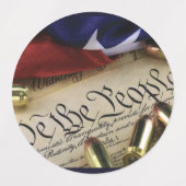 Unabhängigkeitserklärung Etiketten (Design 2)