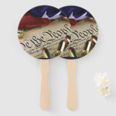 Unabhängigkeitserklärung Fächer (Vorne und Hinten)