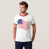 Unabhängigkeitserklärung Flagge T-Shirt (Vorne ganz)
