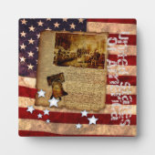 Unabhängigkeitserklärung Fotoplatte (Vorderseite)