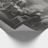 Unabhängigkeitserklärung Geschenkpapier (Ecke)