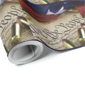 Unabhängigkeitserklärung Geschenkpapier (Rolleneckpunkt)