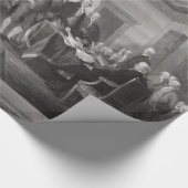 Unabhängigkeitserklärung Geschenkpapier (Ecke)