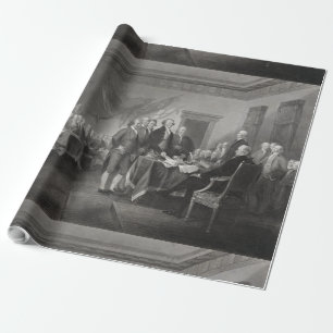 Unabhängigkeitserklärung Geschenkpapier