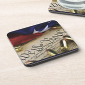 Unabhängigkeitserklärung Getränkeuntersetzer (Linke Seite)