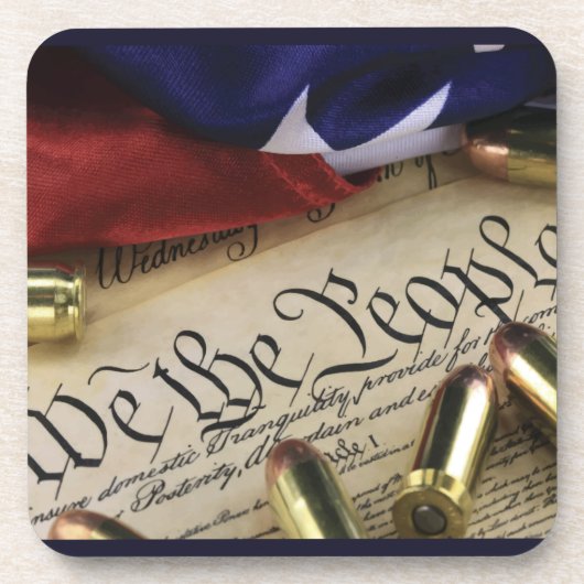 Unabhängigkeitserklärung Getränkeuntersetzer (Vorderseite)