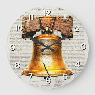 Unabhängigkeitserklärung große wanduhr