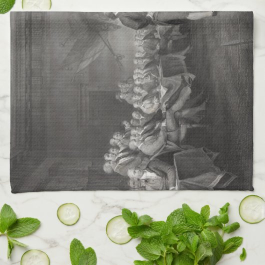 Unabhängigkeitserklärung Handtuch (Gefaltet)