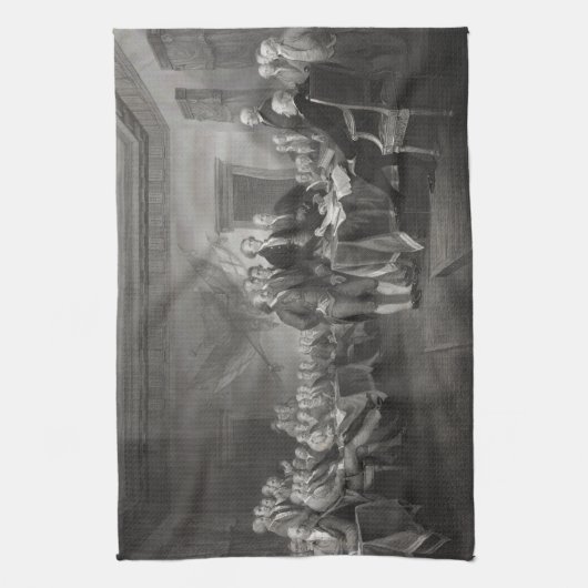 Unabhängigkeitserklärung Handtuch (Vertikal)