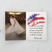 Unabhängigkeitserklärung 📜 historischen Parchmen Dankeskarte (Innenseite)