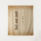 Unabhängigkeitserklärung 📜 historischen Parchmen Wandteppich (Vorderseite)