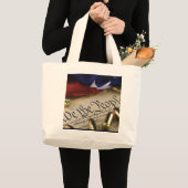 Unabhängigkeitserklärung Jumbo Stoffbeutel (Vorderseite (Produkt))