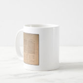 Unabhängigkeitserklärung Kaffeetasse (Vorderseite Links)