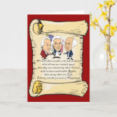 Unabhängigkeitserklärung Karte (Gelbe Blume)