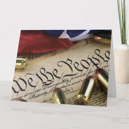 Unabhängigkeitserklärung Karte (Vorderseite)