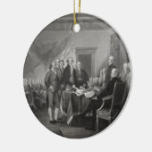 Unabhängigkeitserklärung Keramik Ornament (Links)