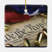 Unabhängigkeitserklärung Keramikornament (Rückseite)