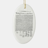 Unabhängigkeitserklärung Keramikornament (Rechts)