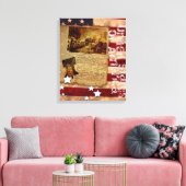 Unabhängigkeitserklärung Leinwanddruck (Insitu (Wohnzimmer))
