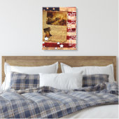Unabhängigkeitserklärung Leinwanddruck (Insitu (Schlafzimmer))