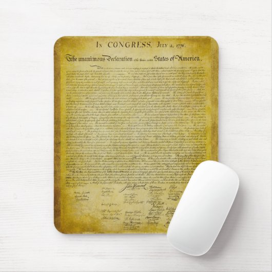 Unabhängigkeitserklärung Mousepad (Mit Mouse)