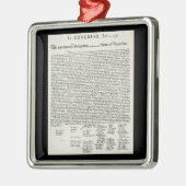Unabhängigkeitserklärung Ornament Aus Metall (Links)