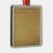 Unabhängigkeitserklärung Ornament Aus Metall (Rechts)