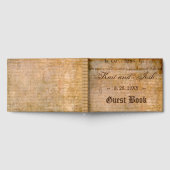 Unabhängigkeitserklärung 📜 Parchment Wedding Gästebuch (Voll)