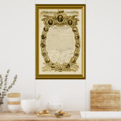 Unabhängigkeitserklärung Poster (Küche)