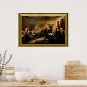 Unabhängigkeitserklärung Poster (Küche)