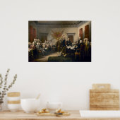 Unabhängigkeitserklärung Poster (Küche)