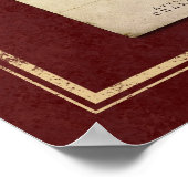 Unabhängigkeitserklärung Poster (Ecke)