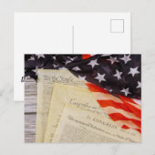 Unabhängigkeitserklärung Postkarte (Vorne/Hinten)