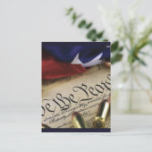 Unabhängigkeitserklärung Postkarte (Stehend Vorderseite)