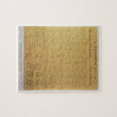 Unabhängigkeitserklärung Puzzle (Horizontal)