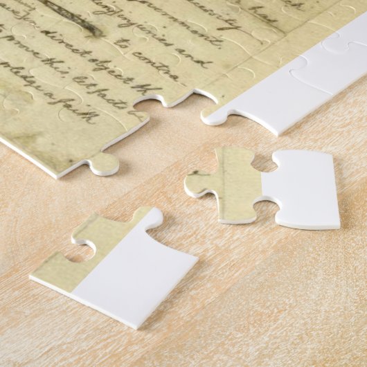 Unabhängigkeitserklärung Puzzle (Seite)